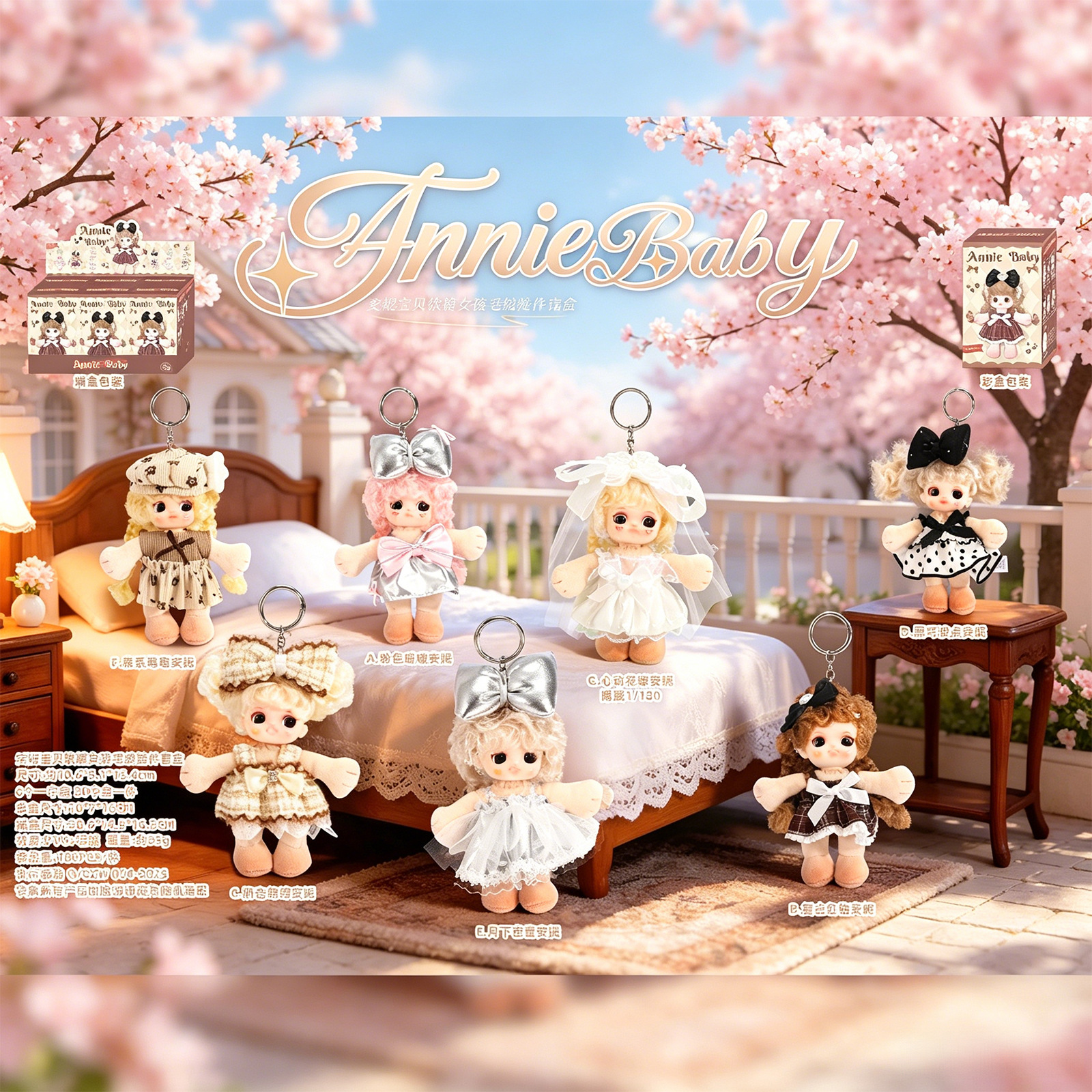 Ref. 007: Niñas Gominola Annie Baby